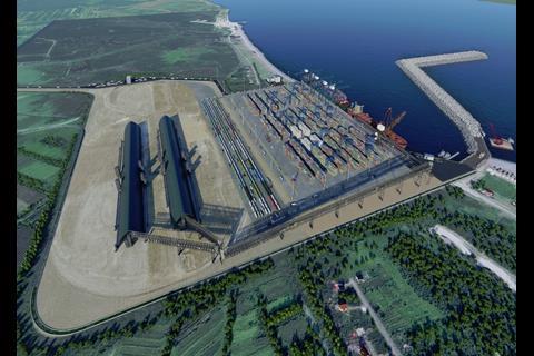 The port infrastructure built during the first phase will enable the port to dock 10,000 TEU Panamax and Post-Panamax vessels